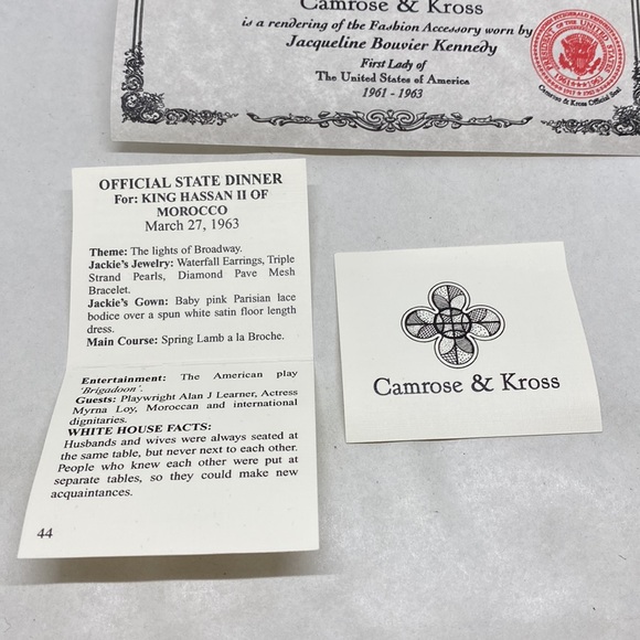 Stunning vintage Camrose & Kross JBK snake bracelet - Picture 15 of 16